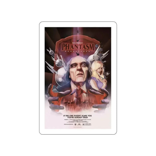 PHANTASM (3) 1979 Movie Poster STICKER Vinyl Die-Cut Decal 2 Inch - The Sticker Space