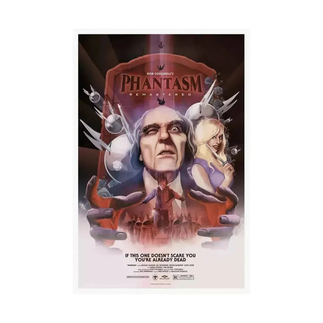 PHANTASM (3) 1979 - Paper Movie Poster - The Sticker Space