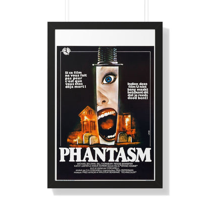 PHANTASM (BELGIAN) 1979 - Framed Movie Poster-20" x 30"-The Sticker Space