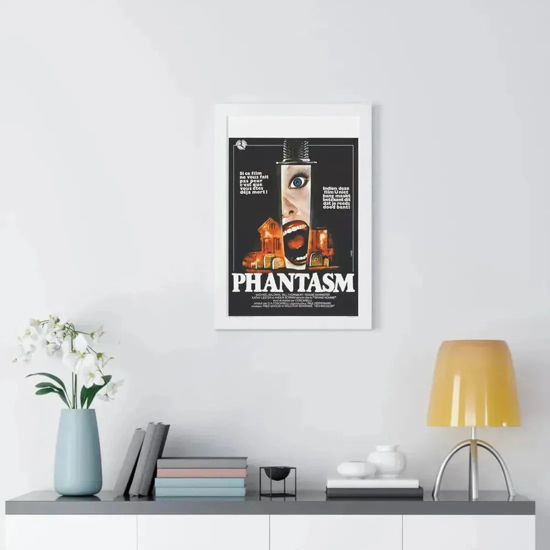 PHANTASM (BELGIAN) 1979 - Framed Movie Poster - The Sticker Space