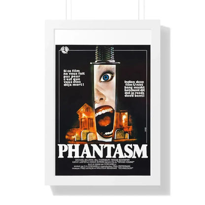 PHANTASM (BELGIAN) 1979 - Framed Movie Poster - The Sticker Space
