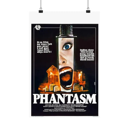 PHANTASM (BELGIAN) 1979 - Paper Movie Poster - The Sticker Space