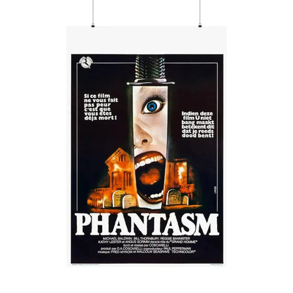 PHANTASM (BELGIAN) 1979 - Paper Movie Poster - The Sticker Space