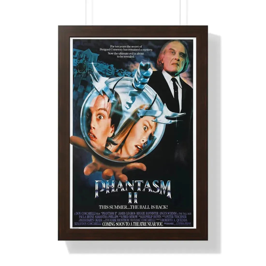 PHANTASM II 1988 - Framed Movie Poster - The Sticker Space