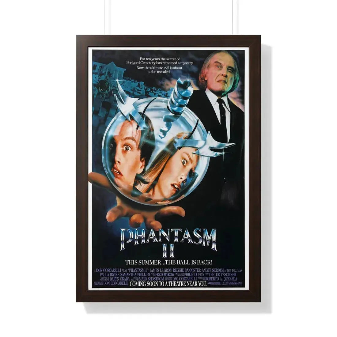 PHANTASM II 1988 - Framed Movie Poster - The Sticker Space