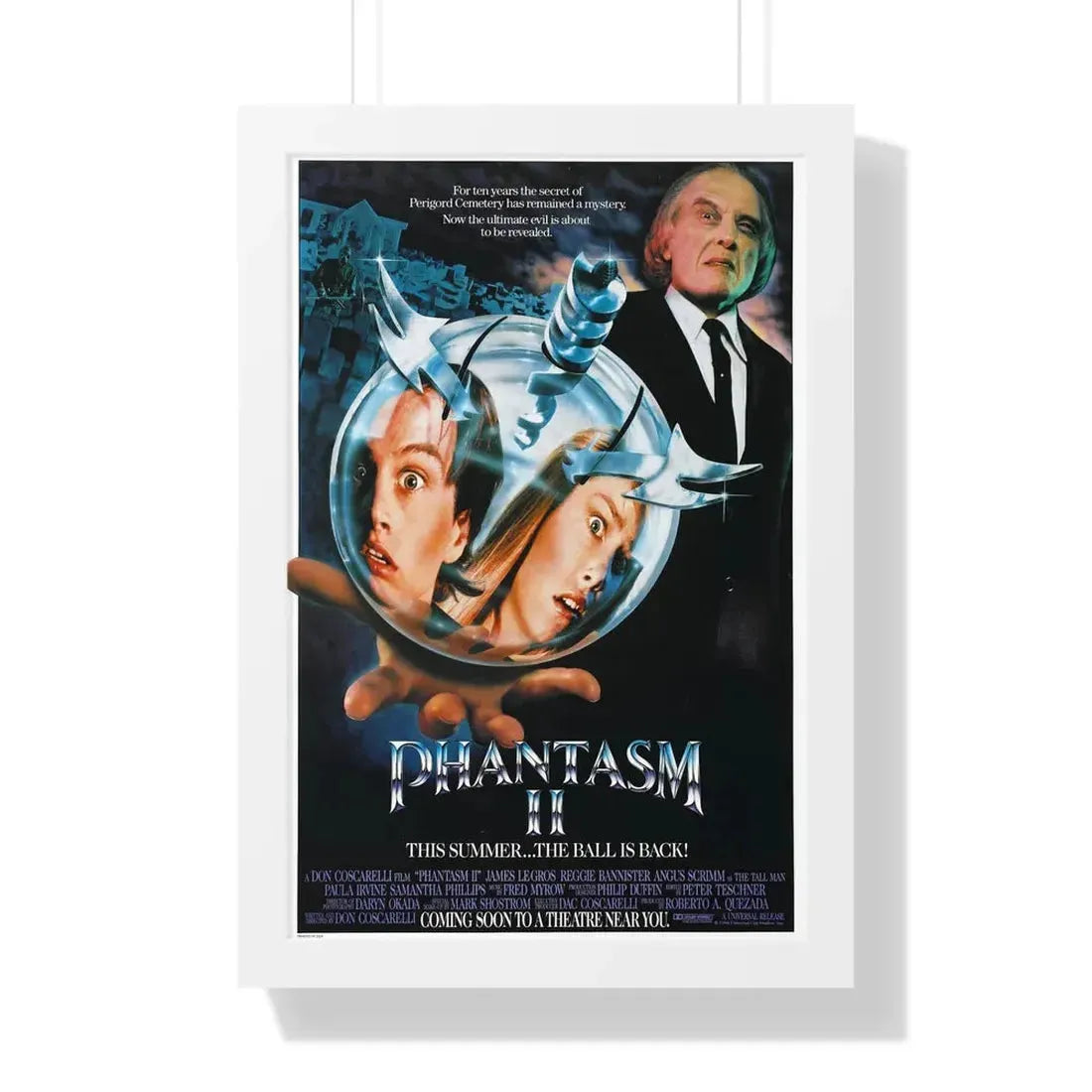 PHANTASM II 1988 - Framed Movie Poster - The Sticker Space
