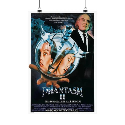 PHANTASM II 1988 - Paper Movie Poster 12″ x 18″ Matte - The Sticker Space