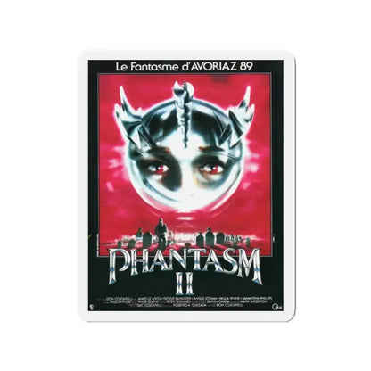 PHANTASM II (FRENCH) 1988 Movie Poster - Refrigerator Magnet 2 Inch Die-Cut - The Sticker Space