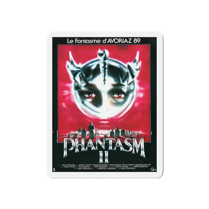 PHANTASM II (FRENCH) 1988 Movie Poster - Refrigerator Magnet 3 Inch Die-Cut - The Sticker Space