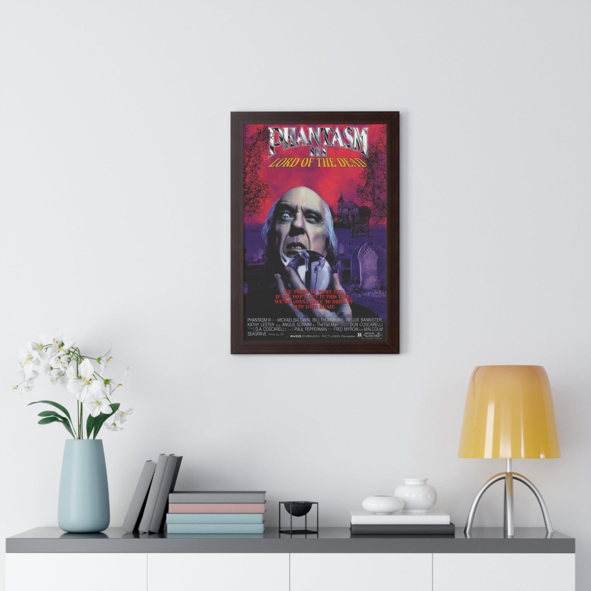 PHANTASM III 1994 - Framed Movie Poster-The Sticker Space