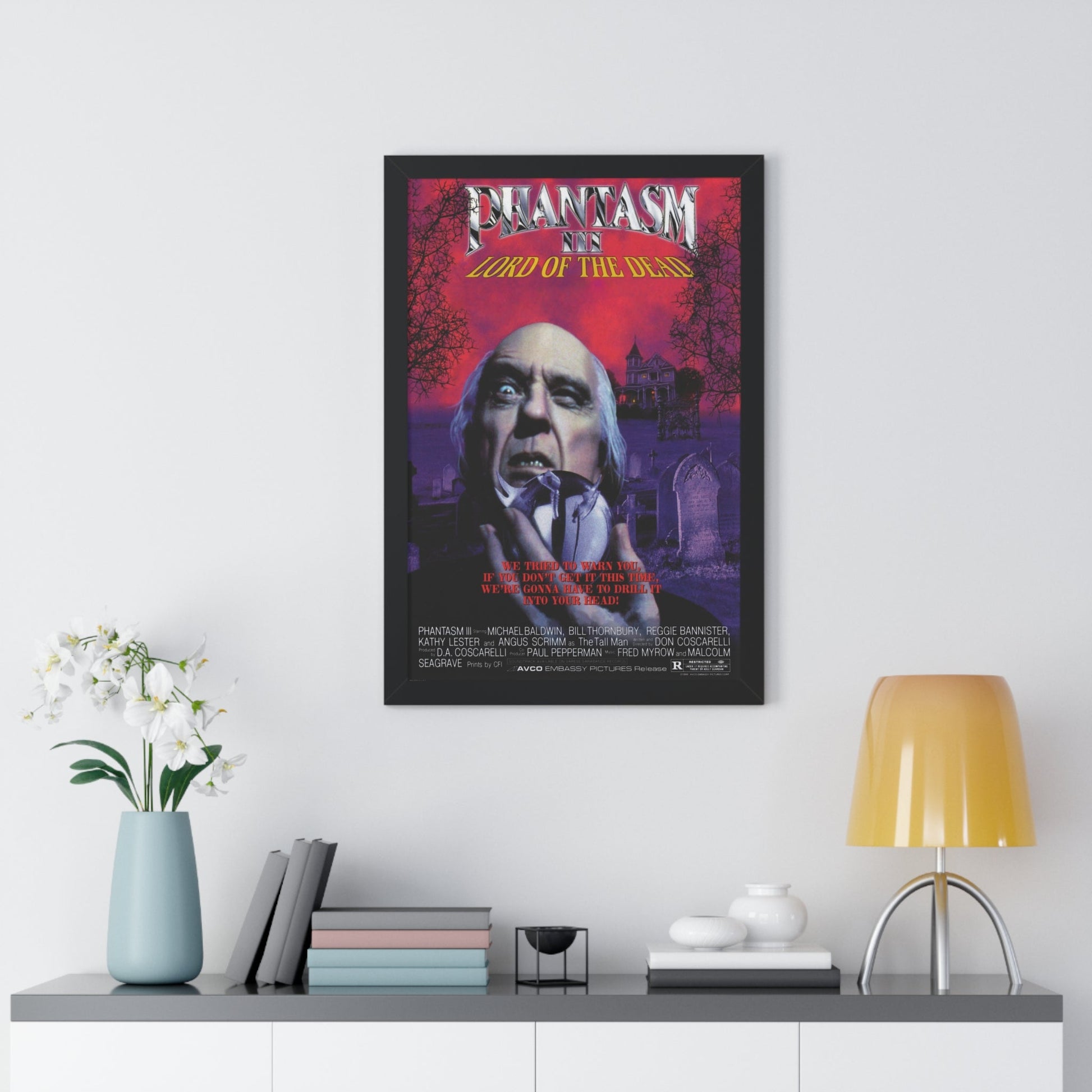 PHANTASM III 1994 - Framed Movie Poster-The Sticker Space