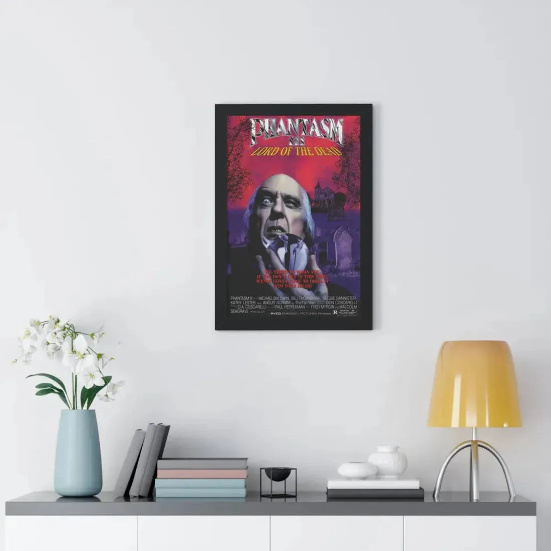 PHANTASM III 1994 - Framed Movie Poster - The Sticker Space