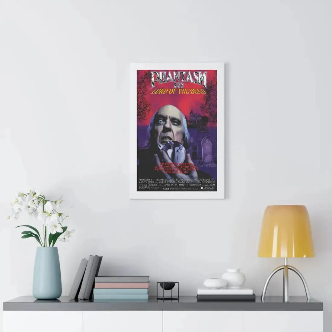PHANTASM III 1994 - Framed Movie Poster - The Sticker Space