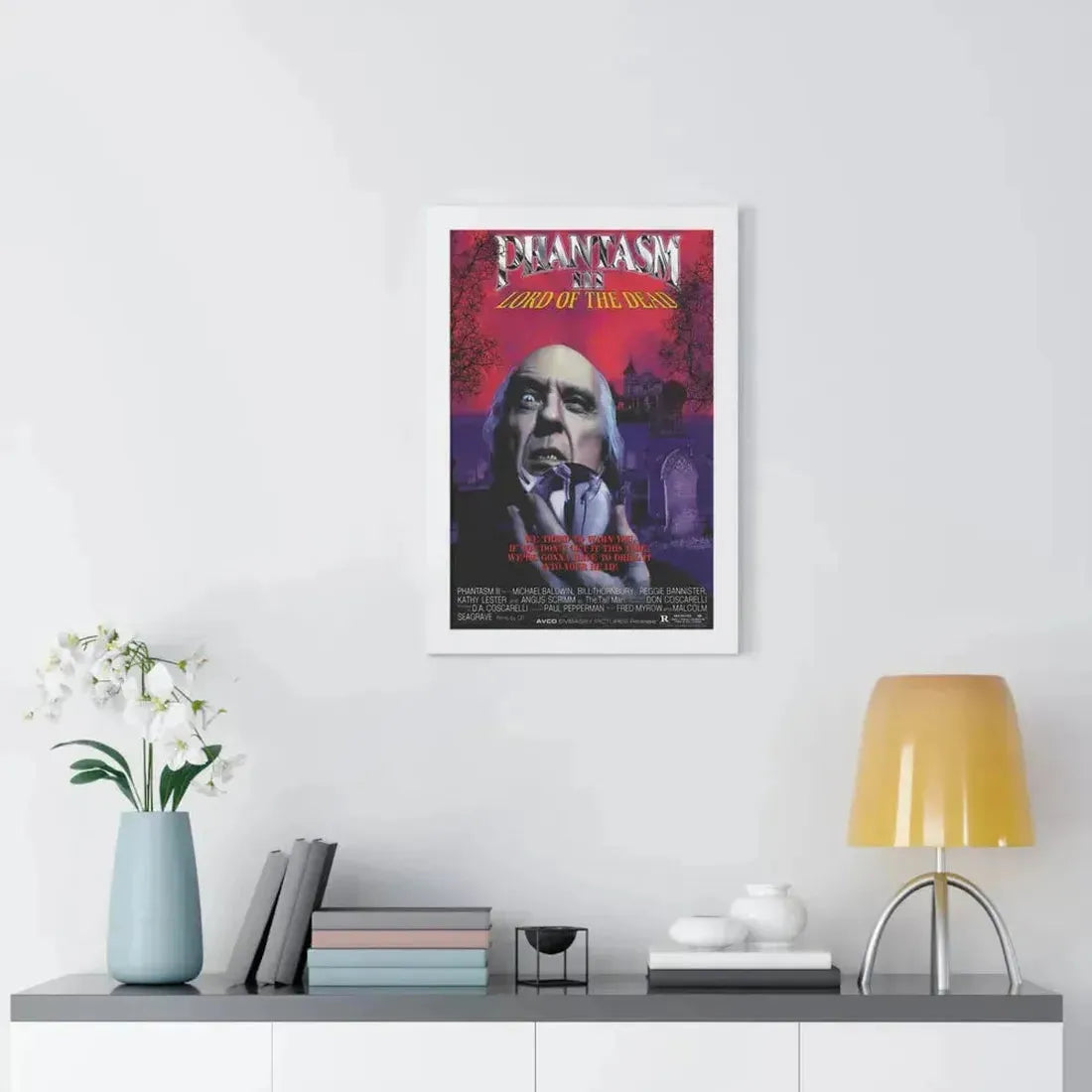 PHANTASM III 1994 - Framed Movie Poster - The Sticker Space