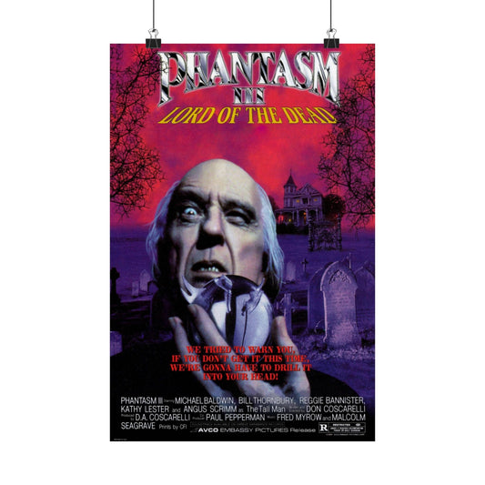 PHANTASM III 1994 - Paper Movie Poster-12″ x 18″-The Sticker Space