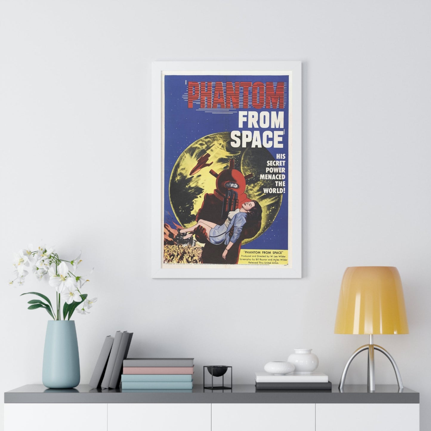 PHANTOM FROM SPACE 1953 - Framed Movie Poster-The Sticker Space