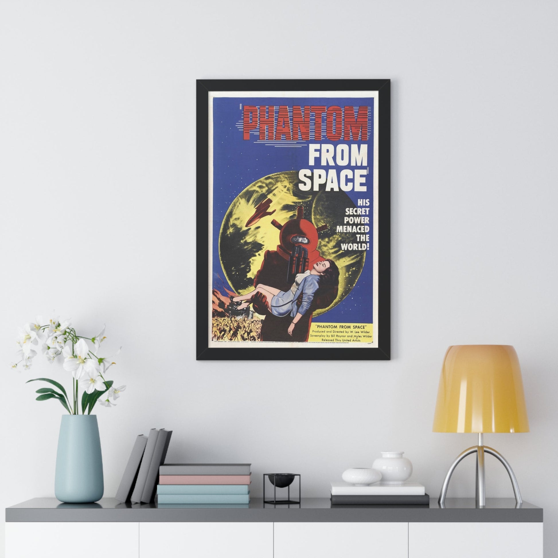 PHANTOM FROM SPACE 1953 - Framed Movie Poster-The Sticker Space