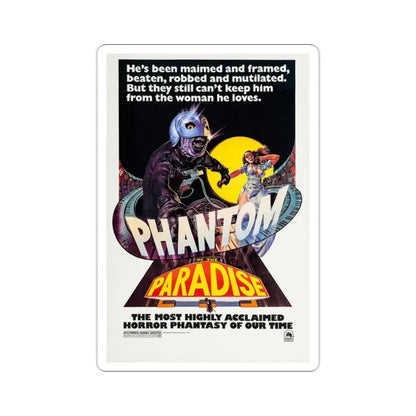 Phantom of the Paradise 1974 2 Movie Poster STICKER Vinyl Die-Cut Decal 2 Inch - The Sticker Space
