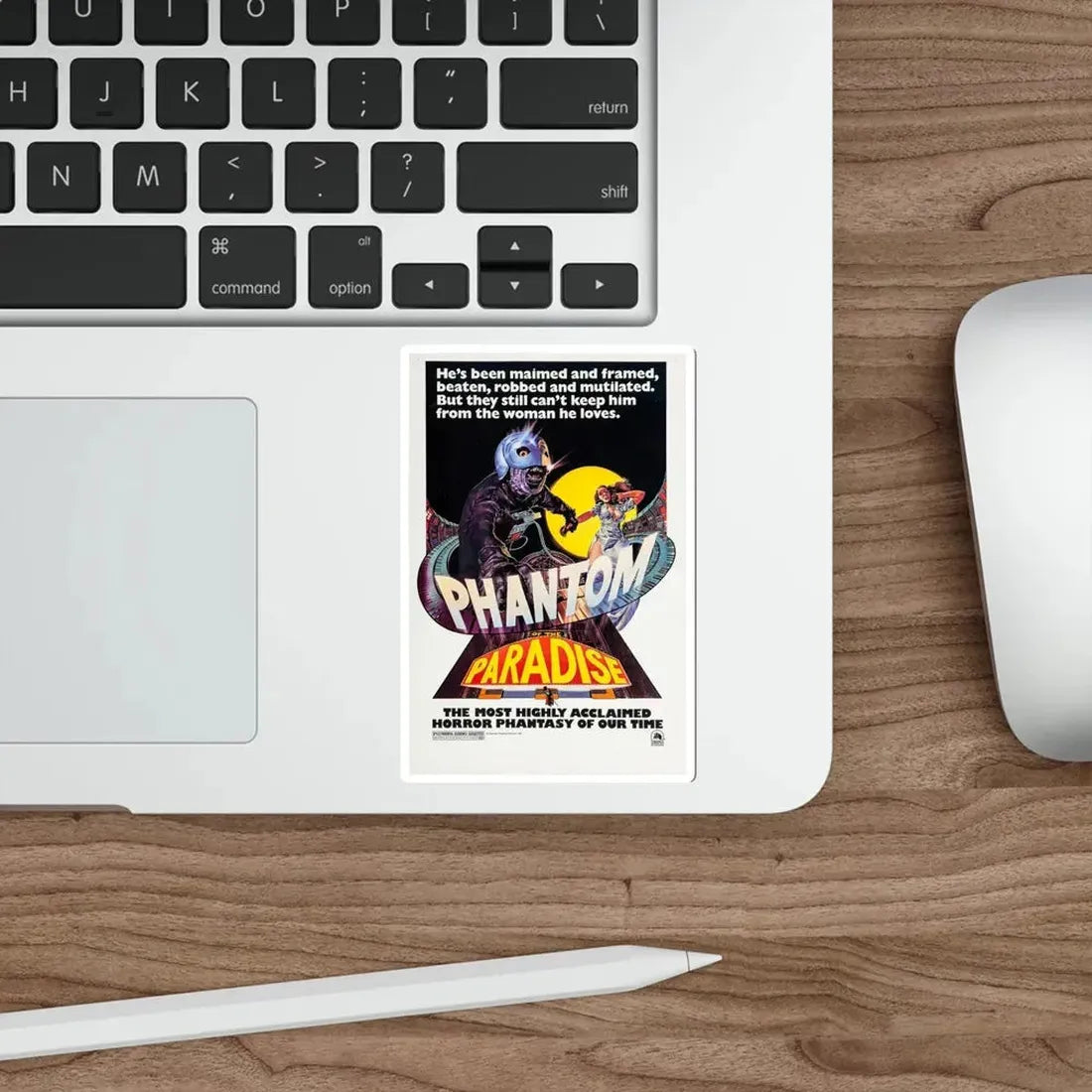Phantom of the Paradise 1974 2 Movie Poster STICKER Vinyl Die-Cut Decal - The Sticker Space