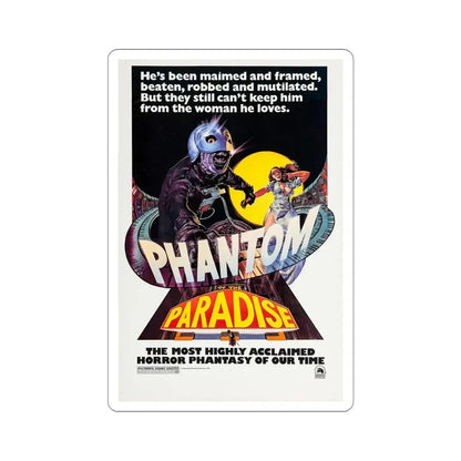 Phantom of the Paradise 1974 2 Movie Poster STICKER Vinyl Die-Cut Decal - The Sticker Space