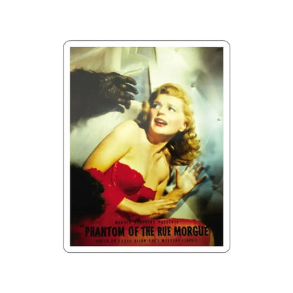 PHANTOM OF THE RUE MORGUE (3) 1954 Movie Poster STICKER Vinyl Die-Cut Decal 2 Inch - The Sticker Space