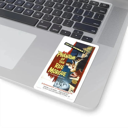 PHANTOM OF THE RUE MORGUE (4) 1954 Movie Poster - STICKER Vinyl Kiss-Cut Decal - The Sticker Space