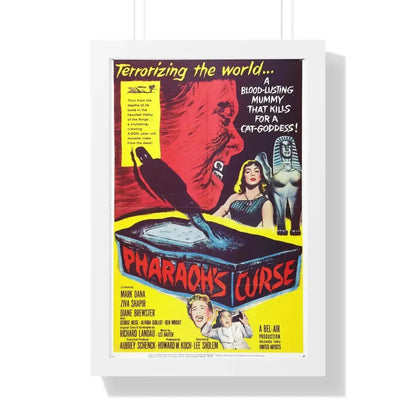 PHARAOH'S CURSE 1957 - Framed Movie Poster - The Sticker Space