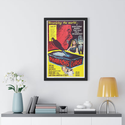 PHARAOH'S CURSE 1957 - Framed Movie Poster-The Sticker Space