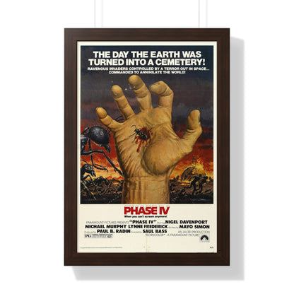 PHASE IV 1974 - Framed Movie Poster-16″ x 24″-The Sticker Space