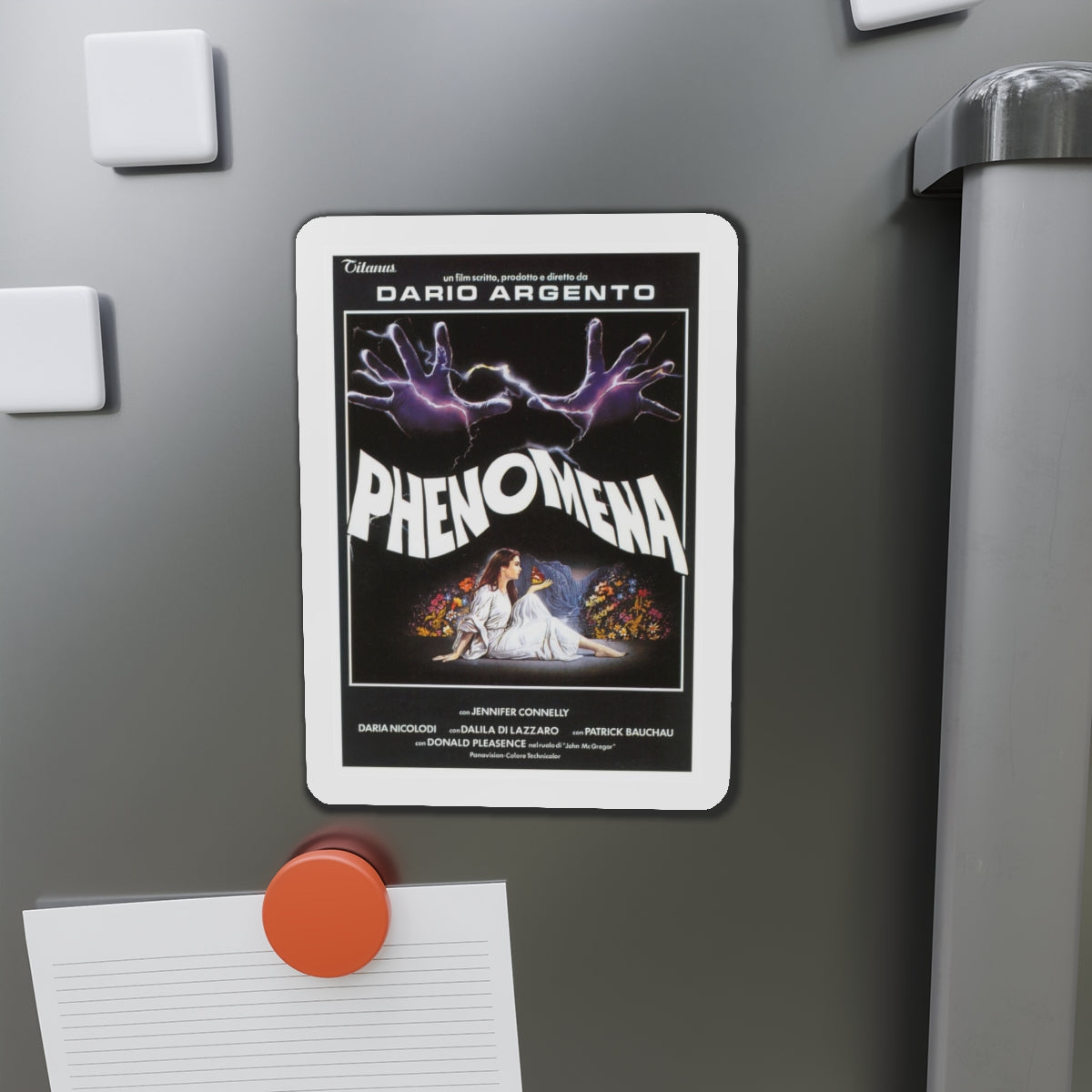 PHENOMENA 1985 Movie Poster - Refrigerator Magnet-The Sticker Space