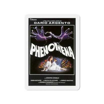 PHENOMENA 1985 Movie Poster - Refrigerator Magnet 3 Inch Die-Cut - The Sticker Space