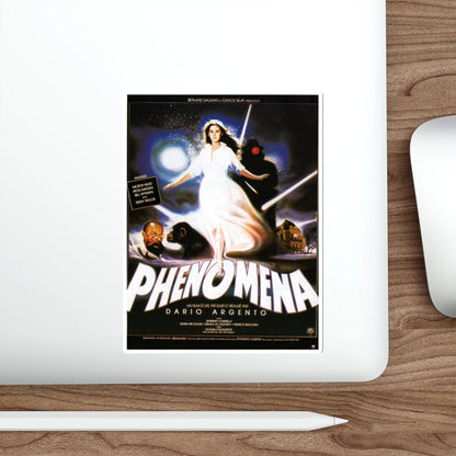 PHENOMENA (FRENCH) 1985 Movie Poster STICKER Vinyl Die-Cut Decal-The Sticker Space