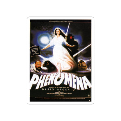 PHENOMENA (FRENCH) 1985 Movie Poster STICKER Vinyl Die-Cut Decal-White-The Sticker Space