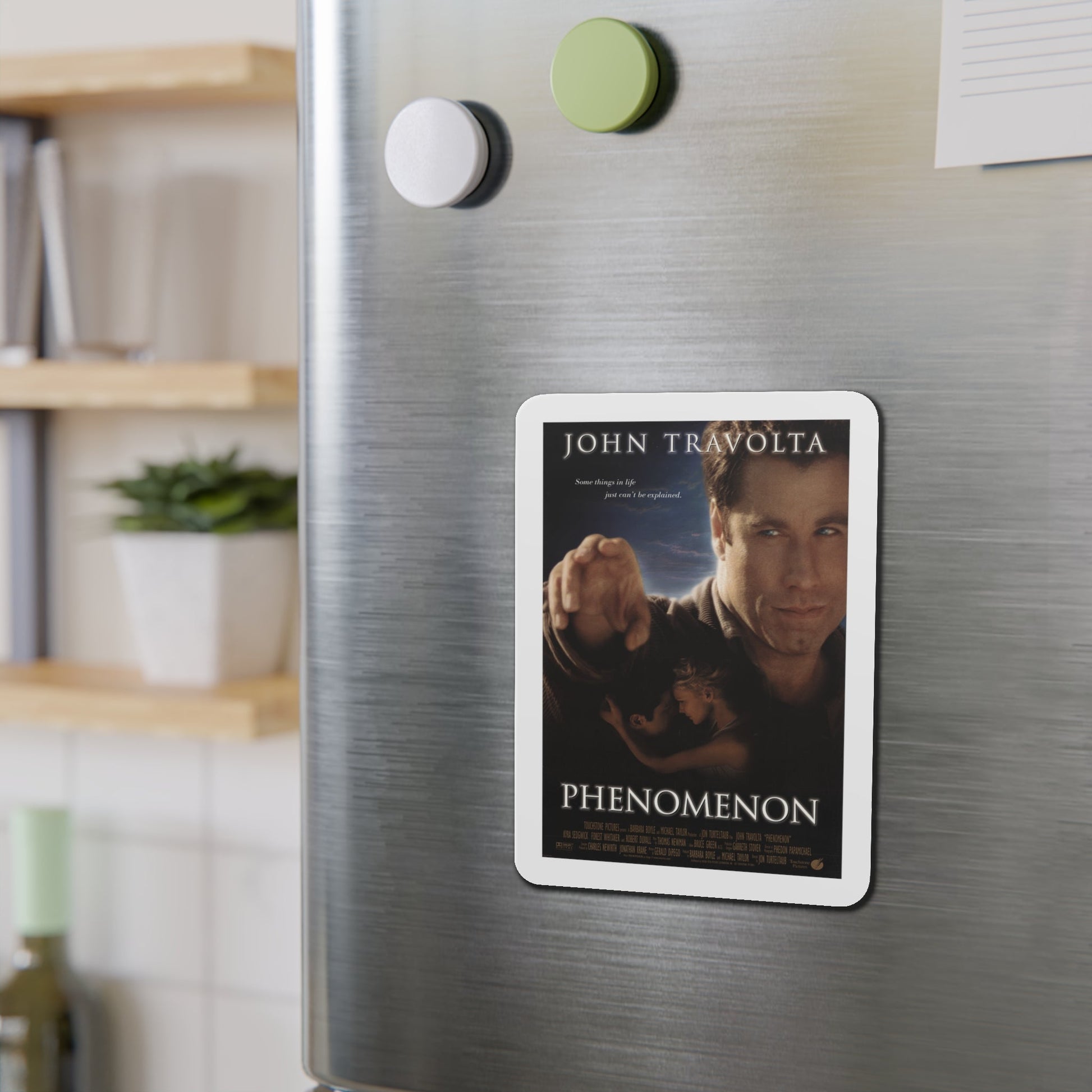 Phenomenon 1996 Movie Poster Die-Cut Magnet-The Sticker Space