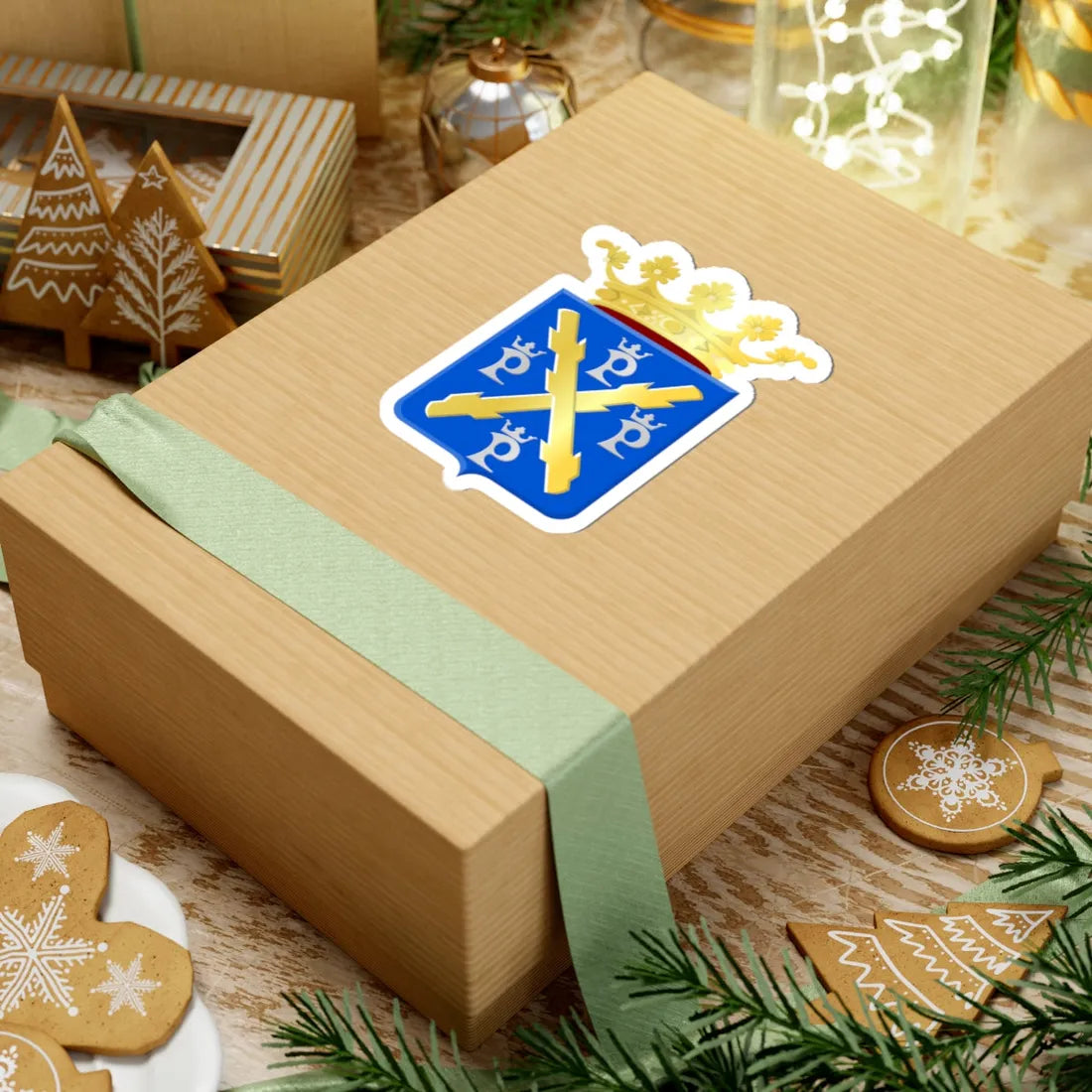 Philippe wapen (Belgium) (Coat of Arms) STICKER Vinyl Kiss-Cut Decal - The Sticker Space