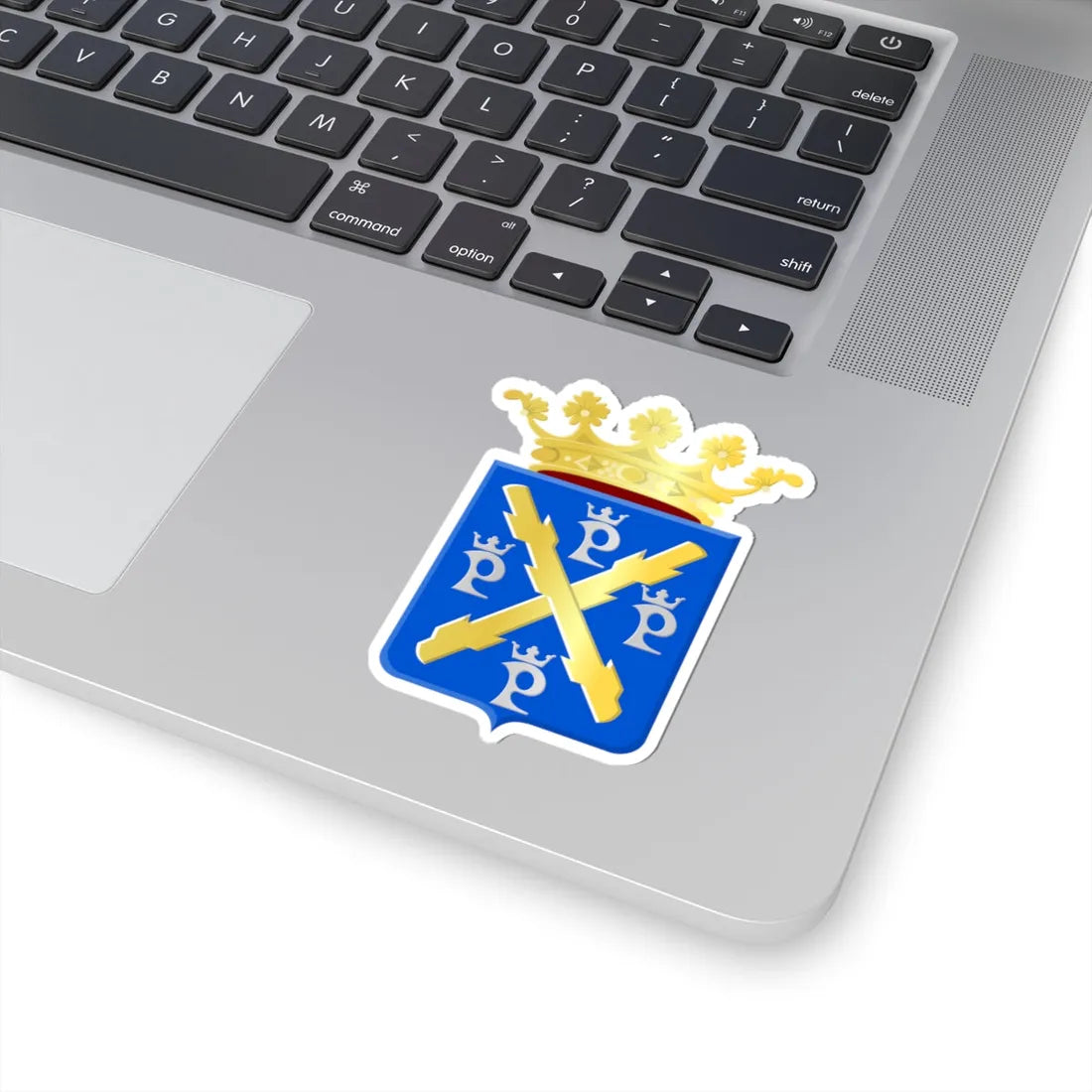 Philippe wapen (Belgium) (Coat of Arms) STICKER Vinyl Kiss-Cut Decal - The Sticker Space