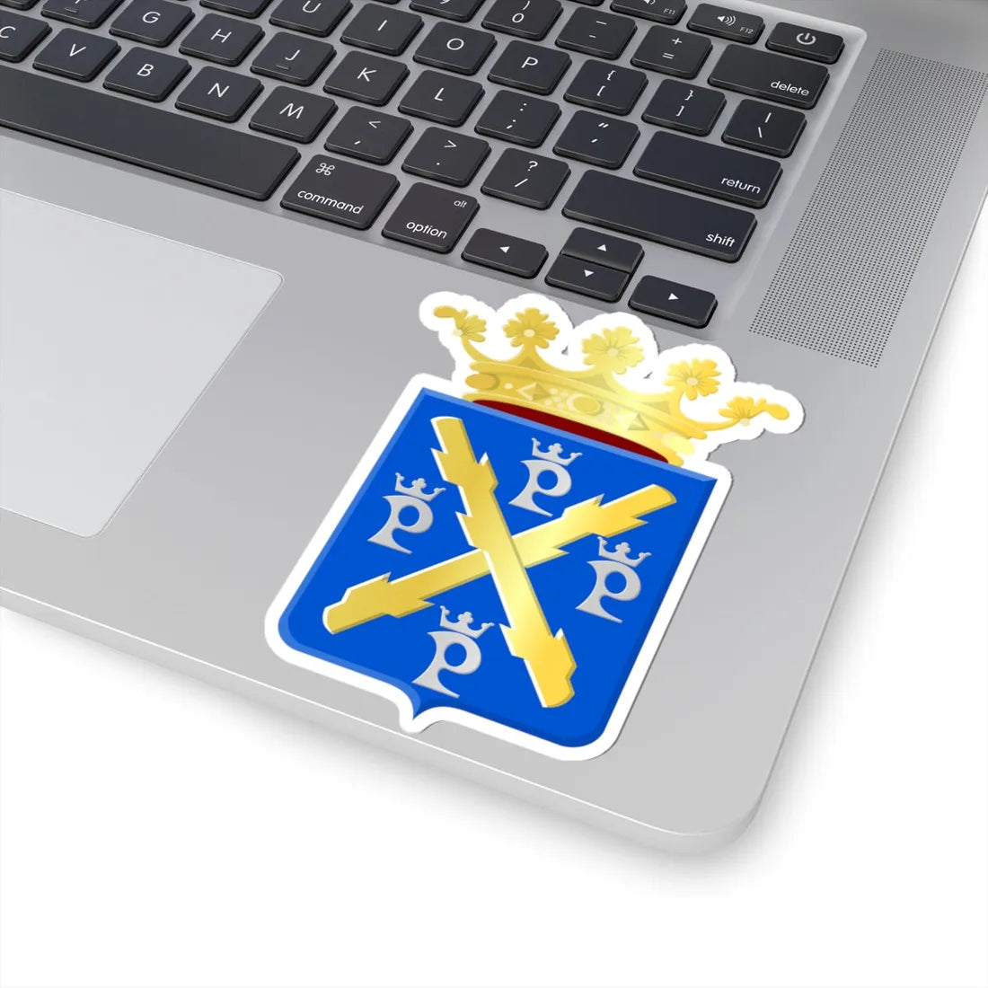 Philippe wapen (Belgium) (Coat of Arms) STICKER Vinyl Kiss-Cut Decal - The Sticker Space