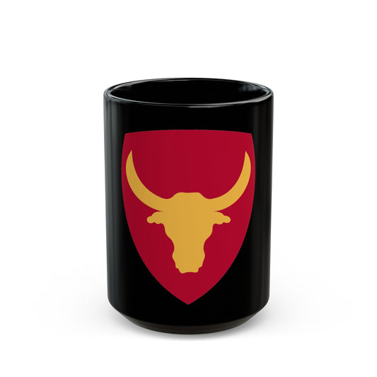 Philippine Combat Headquarters (U.S. Army) Black Coffee Mug-15oz-The Sticker Space