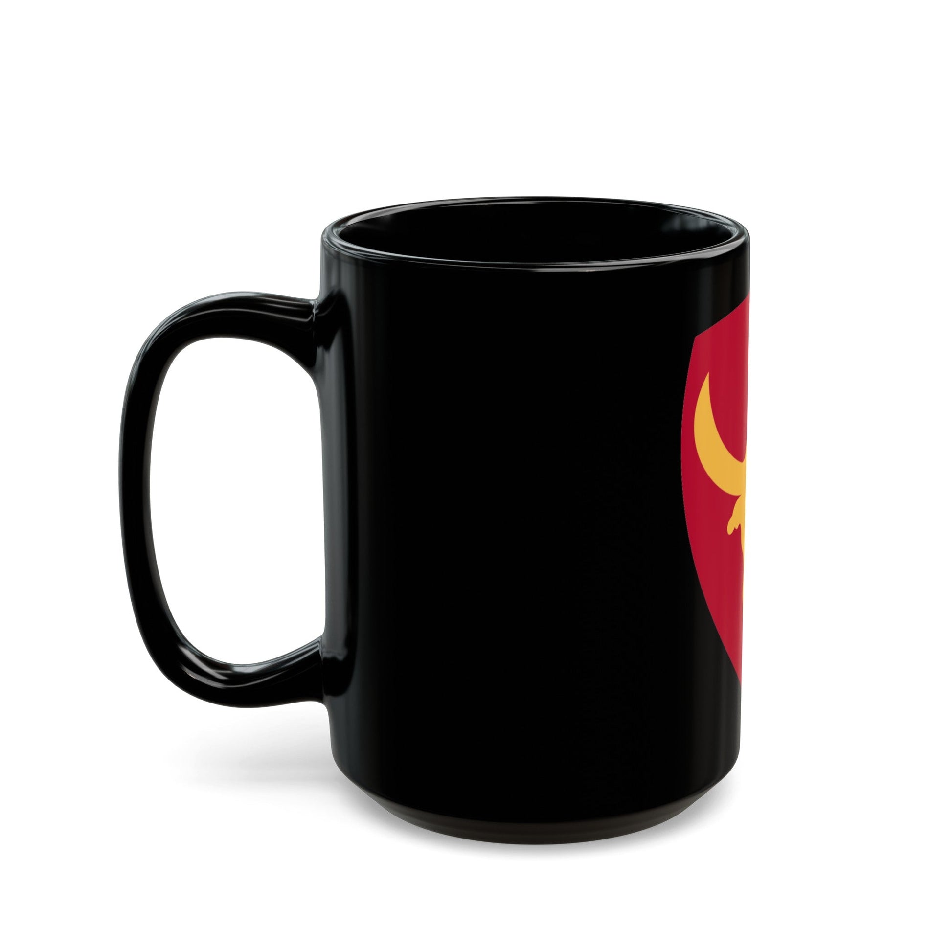 Philippine Combat Headquarters (U.S. Army) Black Coffee Mug-The Sticker Space