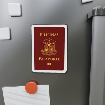 Philippine Passport - Die-Cut Magnet-The Sticker Space