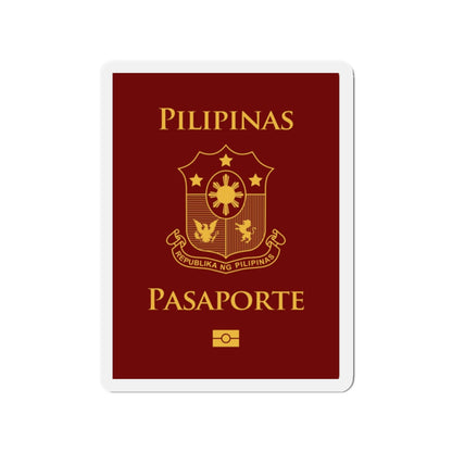 Philippine Passport - Die-Cut Magnet-2" x 2"-The Sticker Space