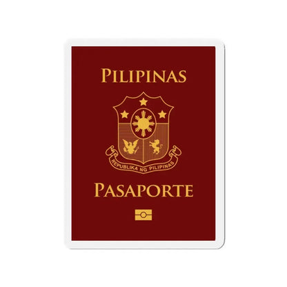 Philippine Passport - Refrigerator Magnet 2 Inch - The Sticker Space