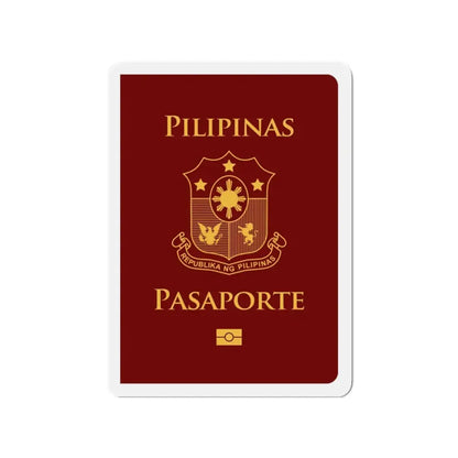 Philippine Passport - Refrigerator Magnet 3 Inch - The Sticker Space