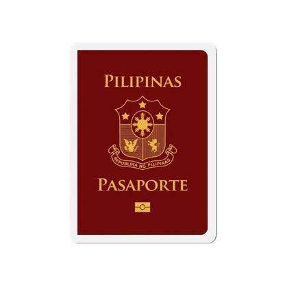 Philippine Passport - Refrigerator Magnet 5 Inch - The Sticker Space