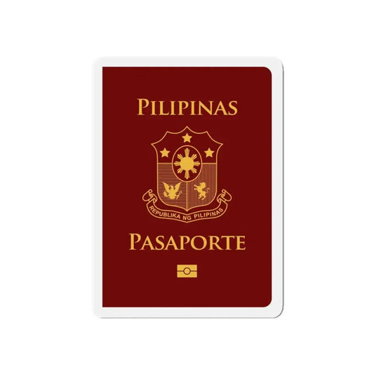 Philippine Passport - Refrigerator Magnet 6 Inch - The Sticker Space