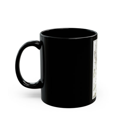 Philippines, The 1 & 2 (1902) (Map) Black Coffee Mug-The Sticker Space