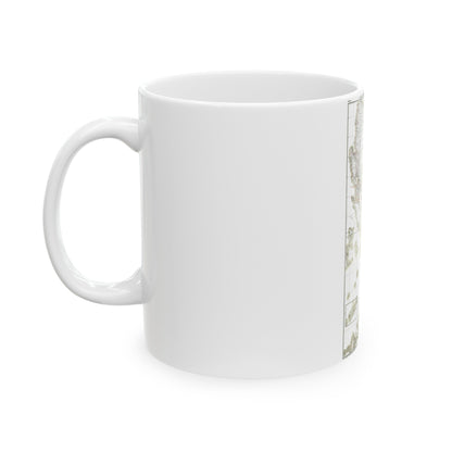 Philippines, The 1 & 2 (1902) (Map) White Coffee Mug-The Sticker Space