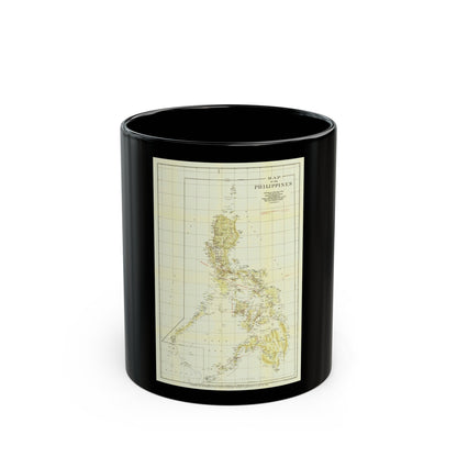 Philippines, The (1905) (Map) Black Coffee Mug-11oz-The Sticker Space