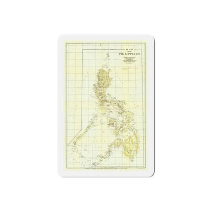 Philippines, The (1905) (Map) Refrigerator Magnet - The Sticker Space