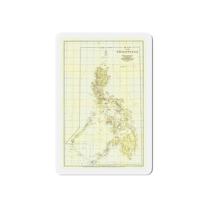 Philippines, The (1905) (Map) Refrigerator Magnet - The Sticker Space